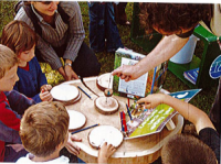 Atelier du CPIE sur la connaissance des arbres à l'Arboretum d'Amance de Champenoux